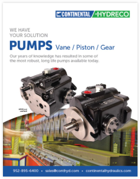 continental hydraulics hydraulic pumps brochure