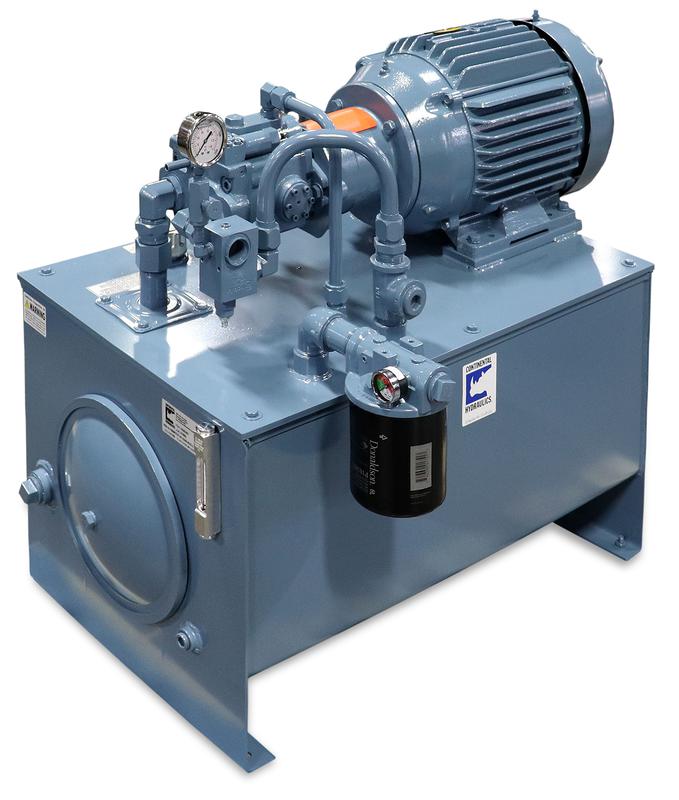 continental hydraulics JIC style power unit