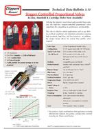 Clippard SCPV Proportional Valve data sheet